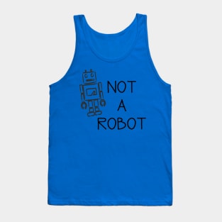 Not a robot! Nobot! Tank Top